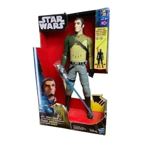Star Wars Rebels Kanun Jarus Electronic Duel 12" Action Figure, New in Orig Box - Picture 6 of 6